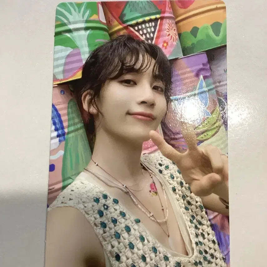 세븐틴 정한 음악의 신 포카