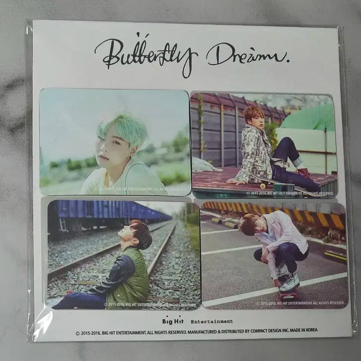 BTS 방탄 버터플라이드림 마그넷