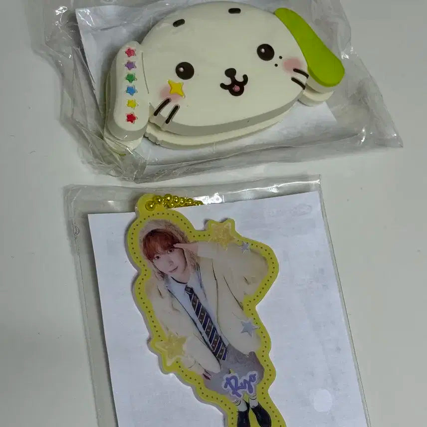 (현물)엔시티위시 일본투어 랜덤토이 굿즈 료 키링+우치와 악세사리