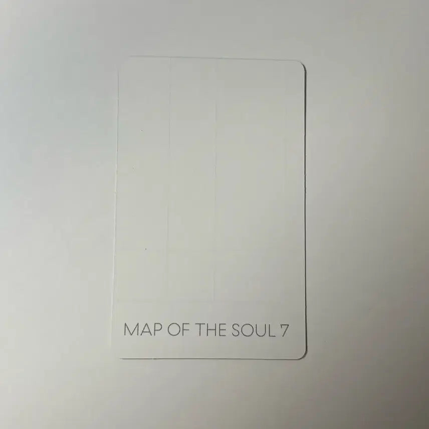 방탄소년단 지민 MAP OF THE SOUL:7 포카