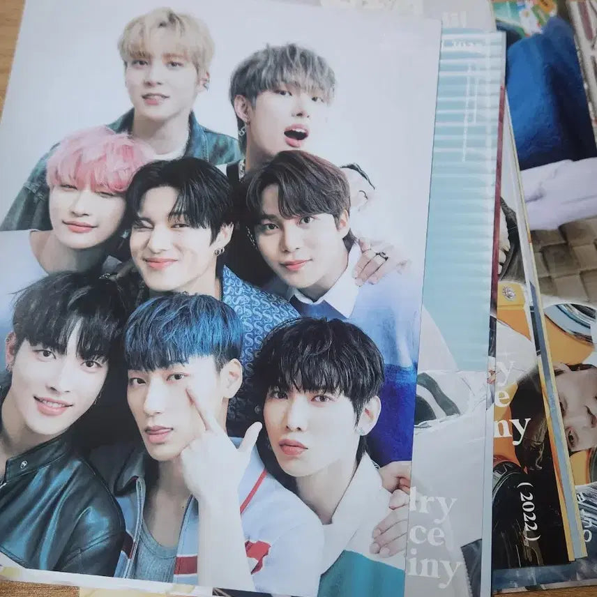 에이티즈 ATEEZ 멤버십 키트 공식 3기 포스터 세트