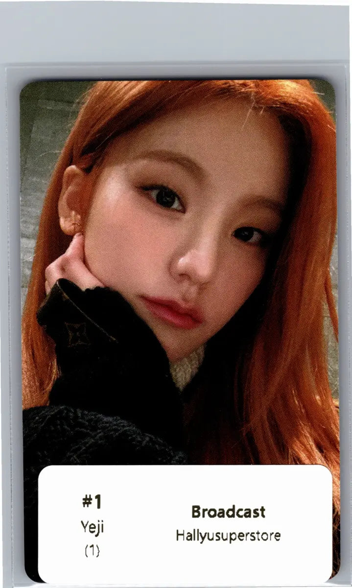ITZY - Broadcast Photocard [26.06.19]