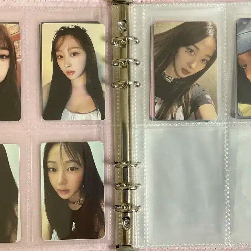 에스파 지젤 포카 일괄 팝니다(바인더 포함)