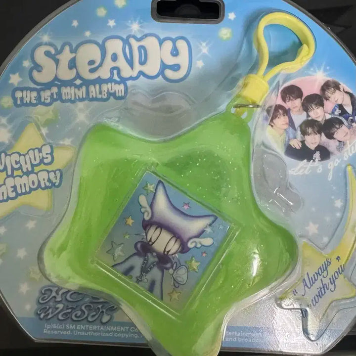 포카포함) 엔시티 위시 스테디 키링 앨범