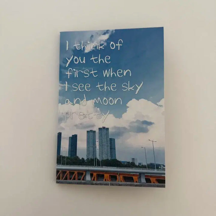 엔시티 지성 위성님 엽서북