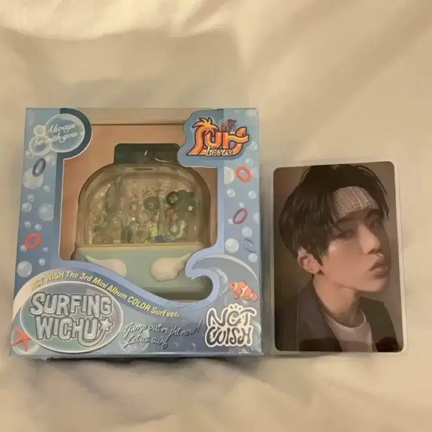 엔시티 위시 서프 워터게임기 앨범 시온 포카 nct wish 굿즈