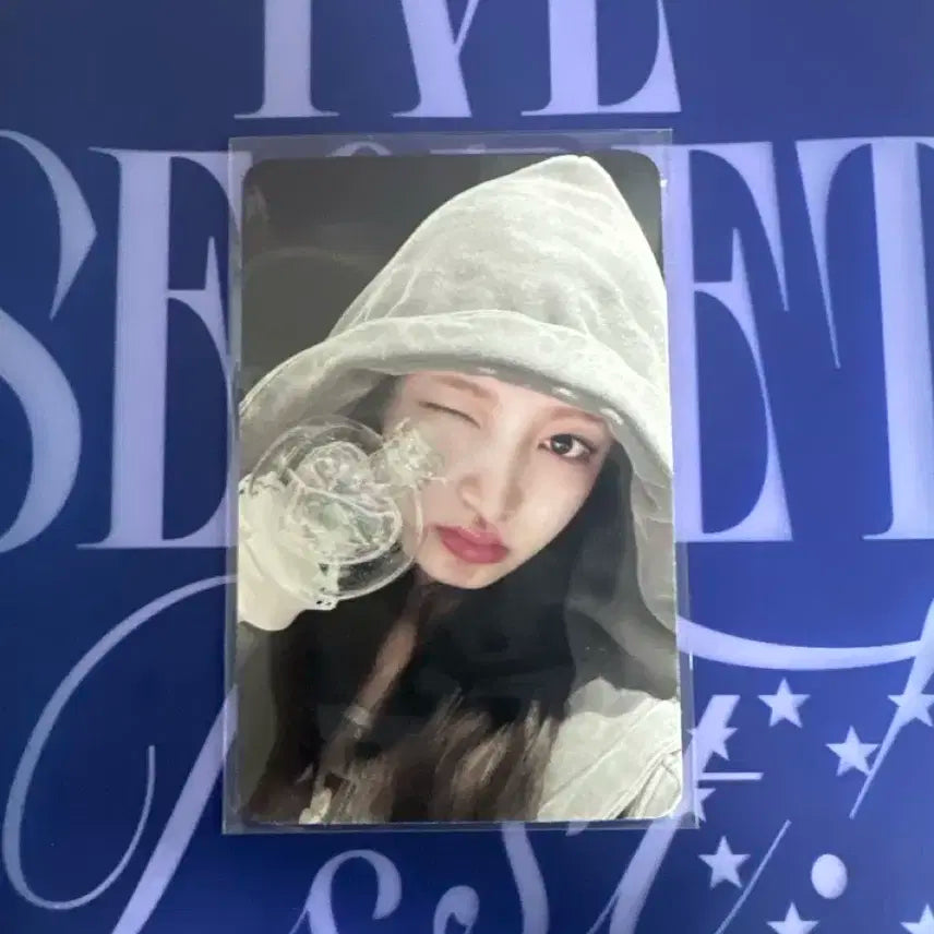 아이브 리즈 응원봉 포카