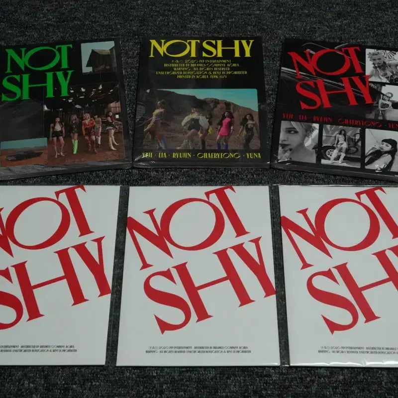 (일괄판매) 있지 - Not Shy 특전포함