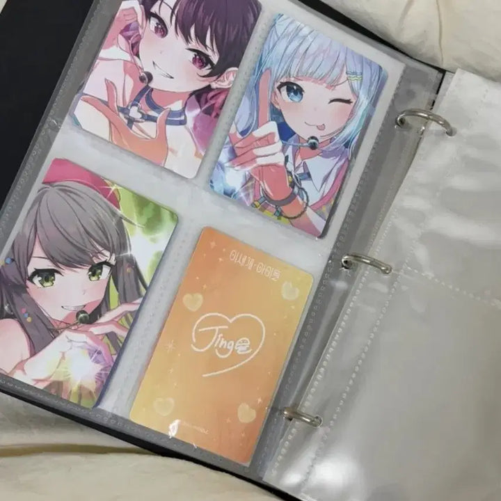 이세계 아이돌 바인더북+포카A/B세트