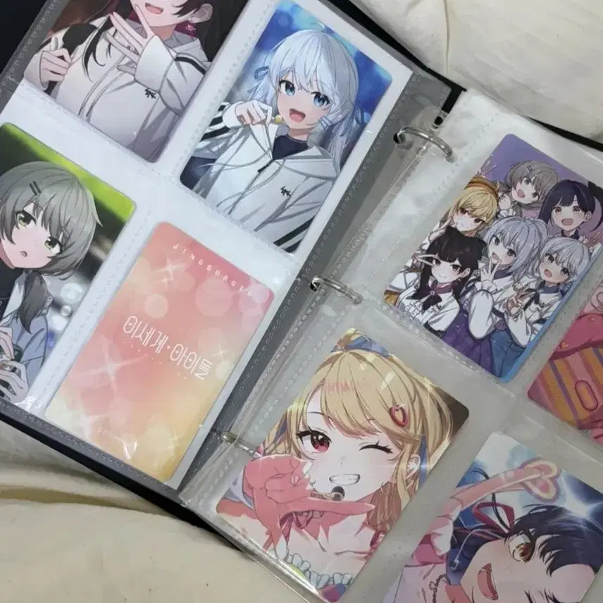 이세계 아이돌 바인더북+포카A/B세트