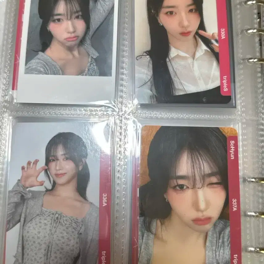 트리플에스 A live 25 소현 세트