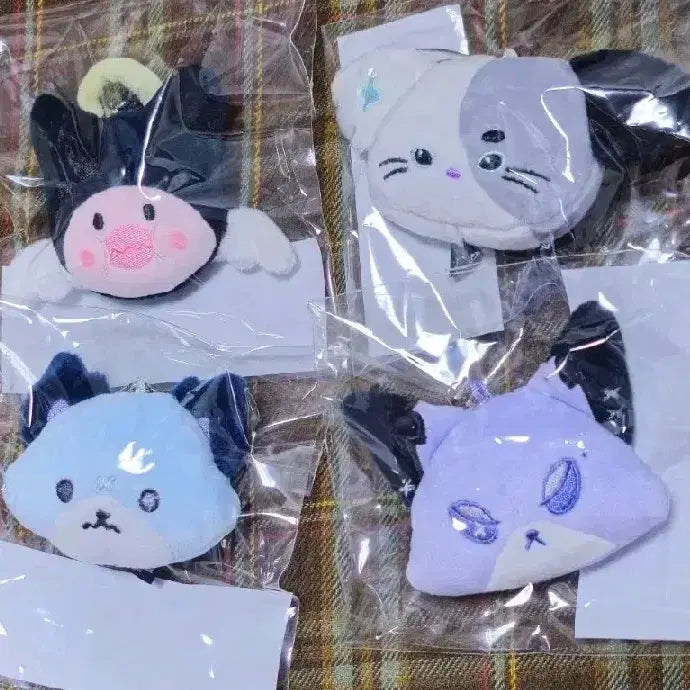 엑스디너리 히어로즈 엑몬즈 페이스키링 4개 일괄