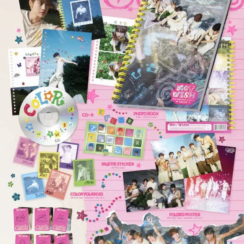 NCT WISH color 엔시티 위시 컬러 포토북 미개봉 앨범