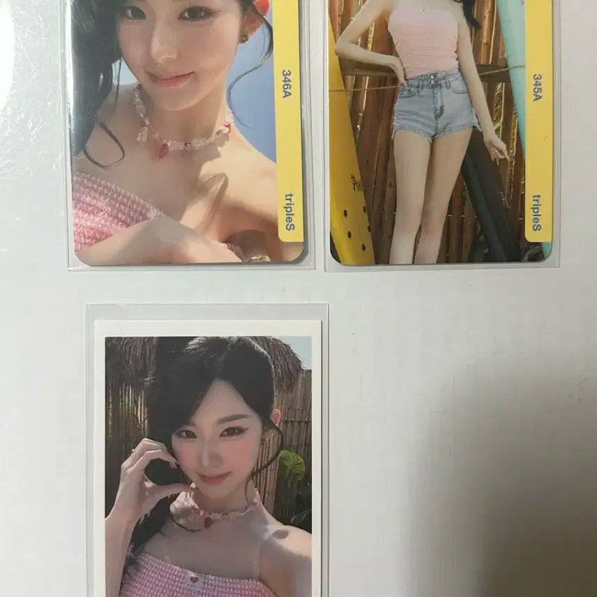 트리플에스 신위 발대식 오브젝트 세트