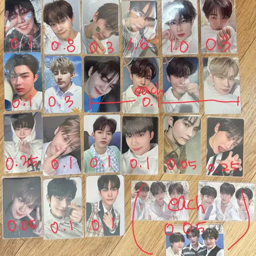 제베원 제로베이스원 포카 양도