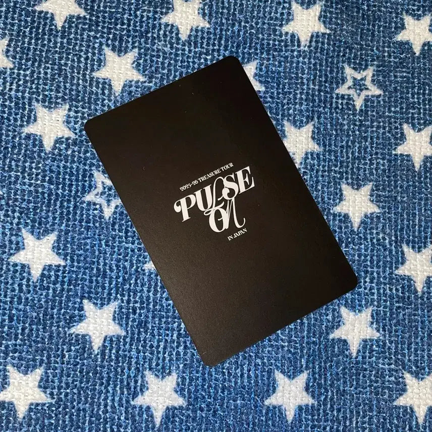 트레저 펄스온 pulse on 일본 팝업 특전 도영 포카 포토카드 양도