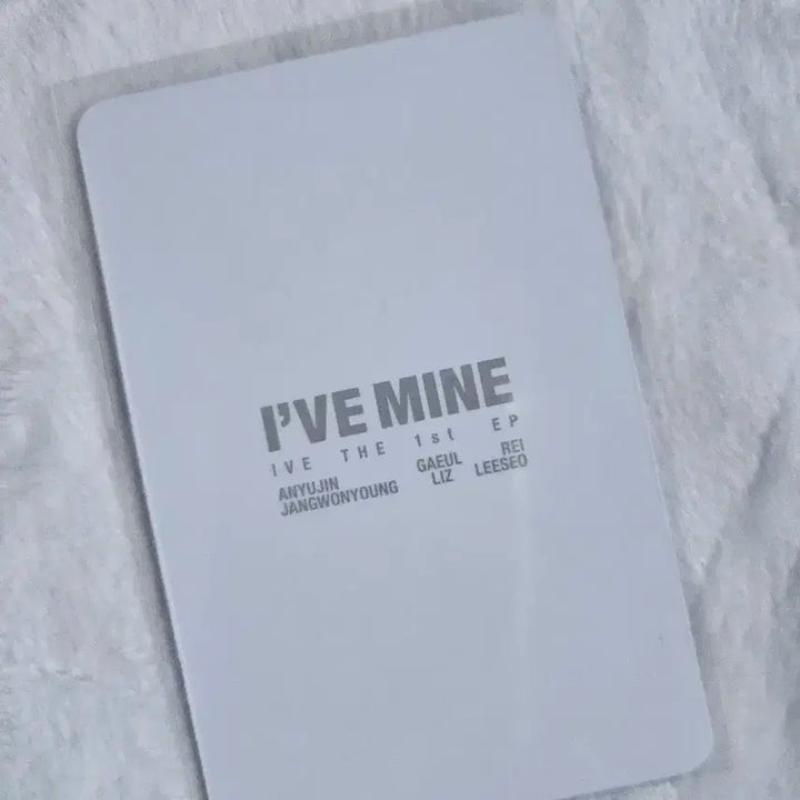 IVE아이브 MINE마인 앨포 -원영-