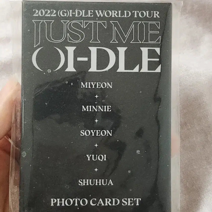 2022 아이들 월드투어 md 포토카드 세트