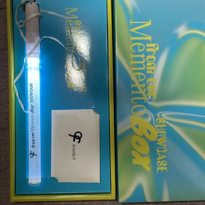 프로미스나인 스디웨 쇼케이스 응원봉+포카세트