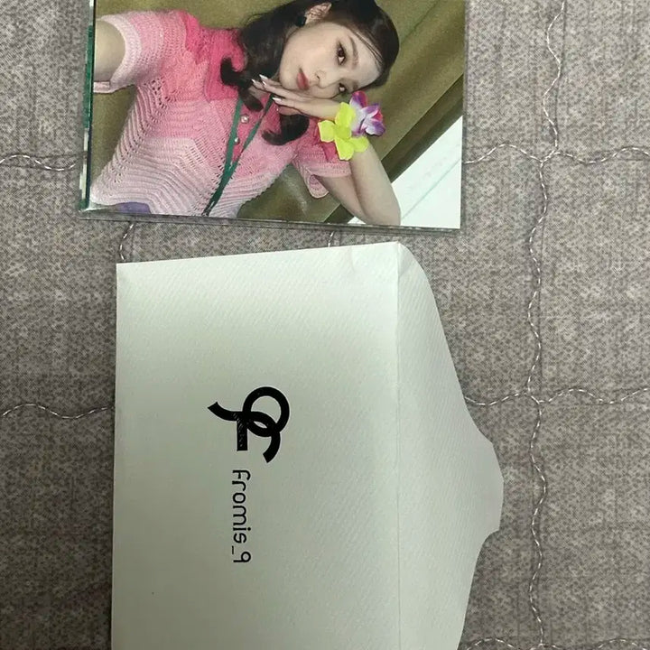 프로미스나인 스디웨 쇼케이스 응원봉+포카세트