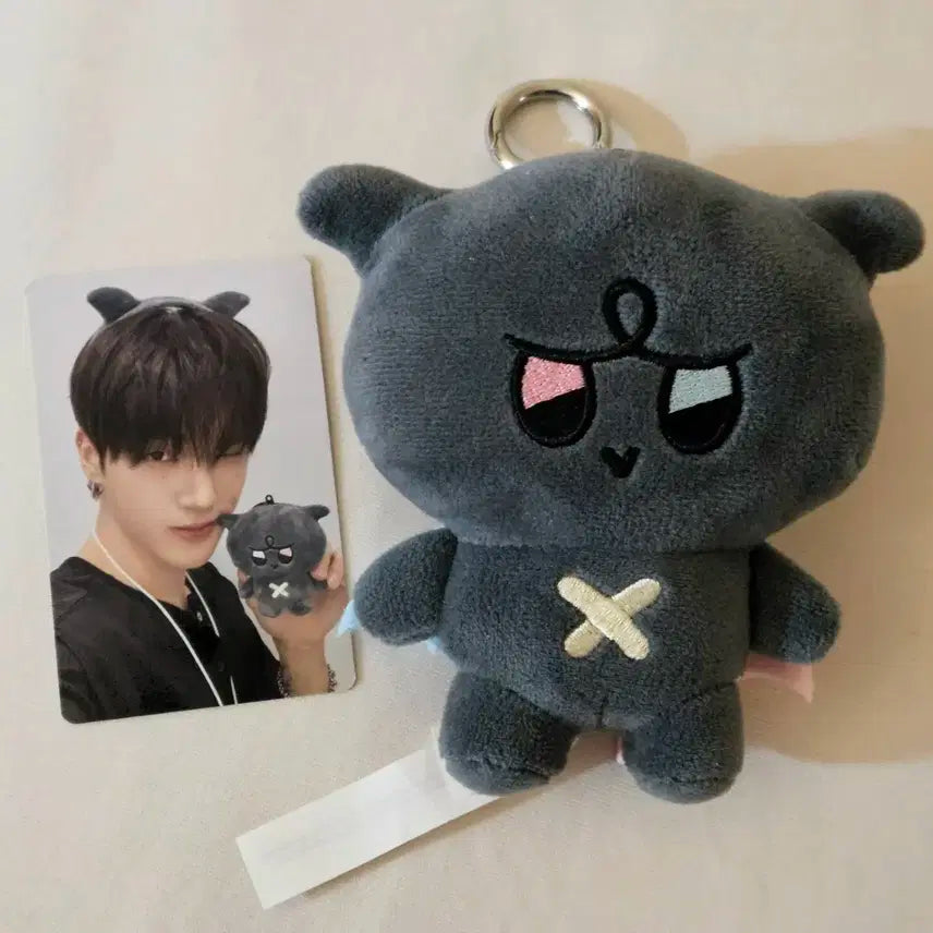 에이티즈 마이티즈 깜요 인형키링 & 포카