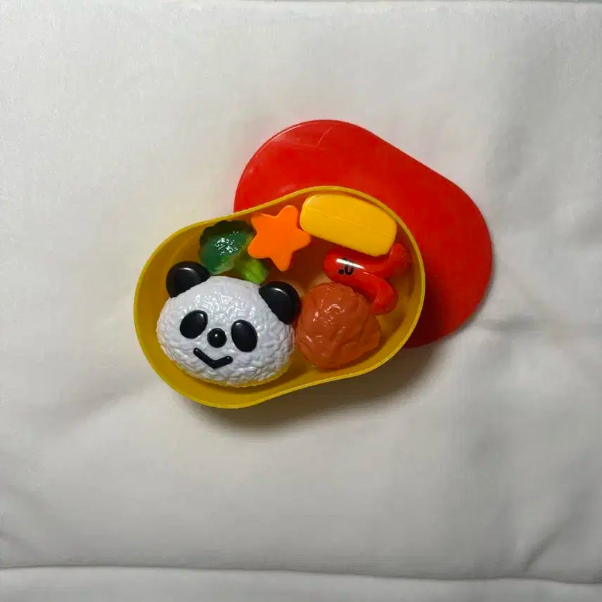 판다 도시락 피규어
