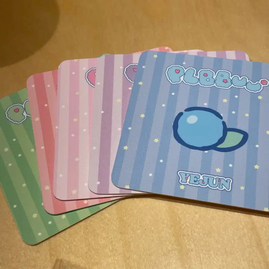 플레이브 플뿌 케타포 팝업 럭드 포카 코스터 일괄 판매 양도합니다