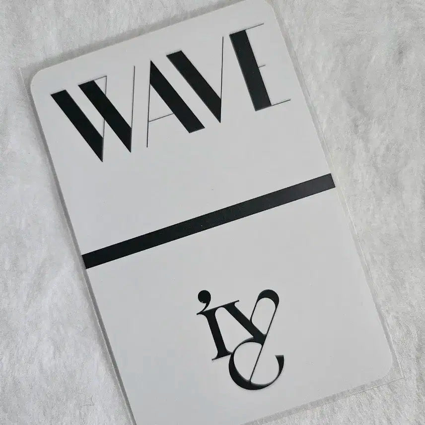 IVE아이브 WAVE웨이브 일본 앨포 -레이-