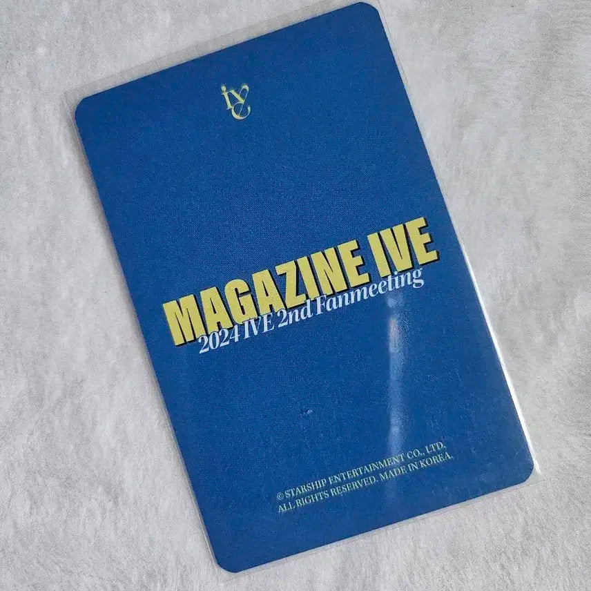 IVE아이브 MAGAZIEN매거진 MD포카 -레이-