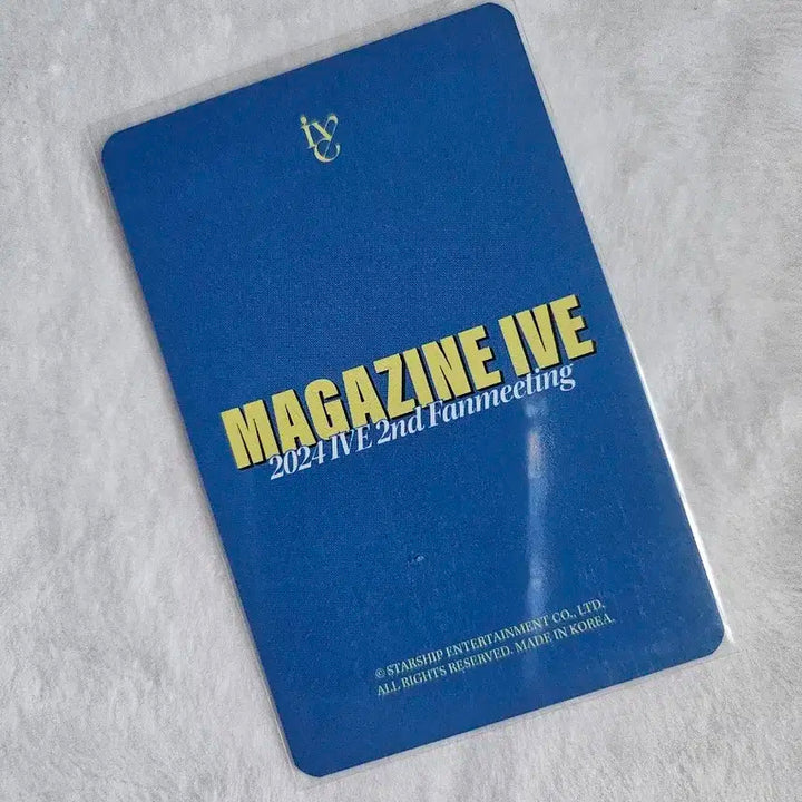 IVE아이브 MAGAZIEN매거진 MD포카 -레이-