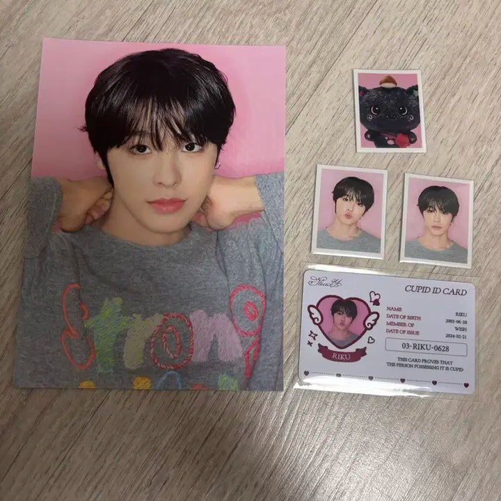 nct wish 리쿠 스테디 포토 세트 개봉