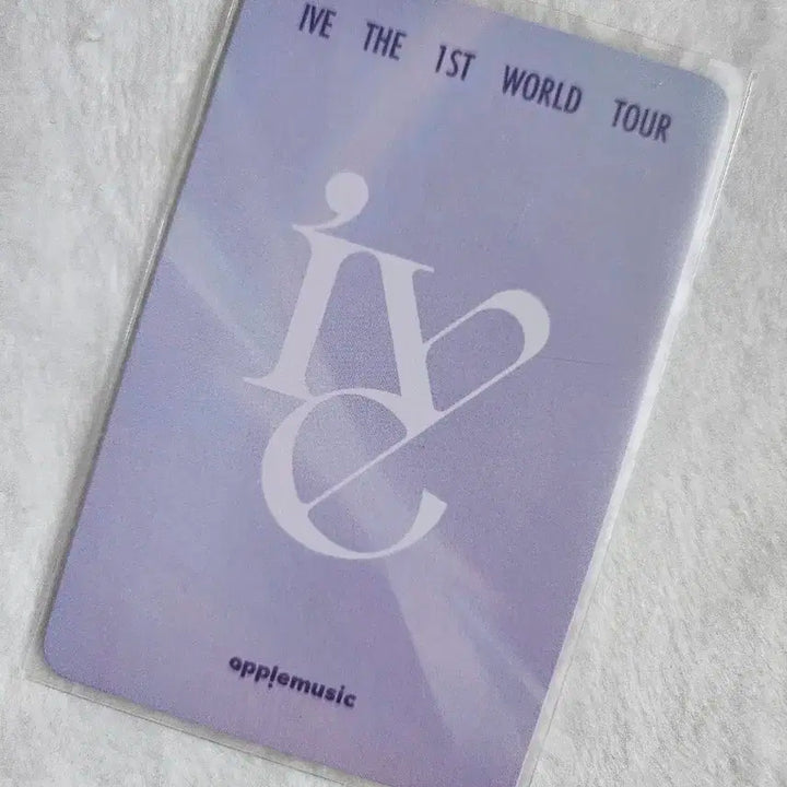 IVE아이브 WORLD TOUR월드투어 포카 -레이-