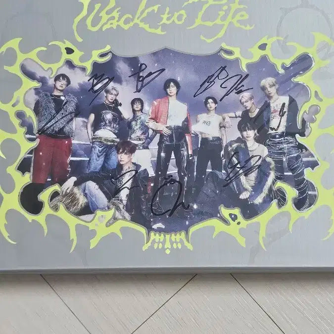 앤팀 백투라이프 사인 시디 앨범 팝니다 SELL