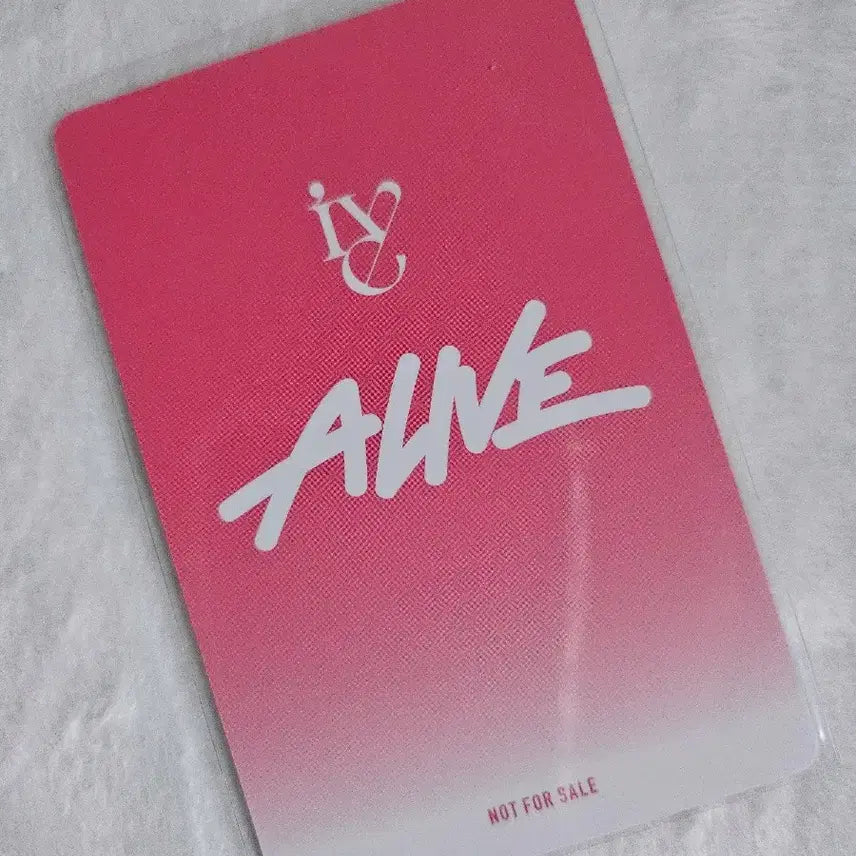 IVE아이브 ALIVE얼라이브  일본대면사인회 한정Ver. -레이-