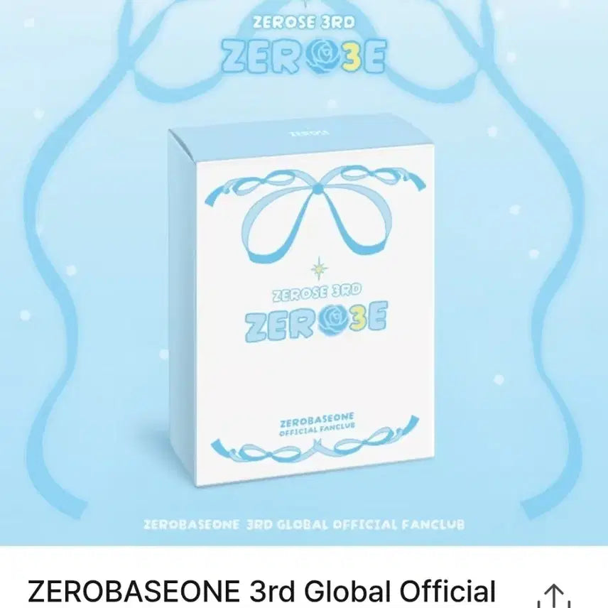 제로베이스원 제로즈 3기  포토팩 미개봉