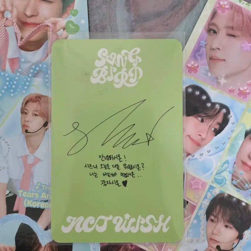 song bird 시온 포카양도합니다(앨범포함)