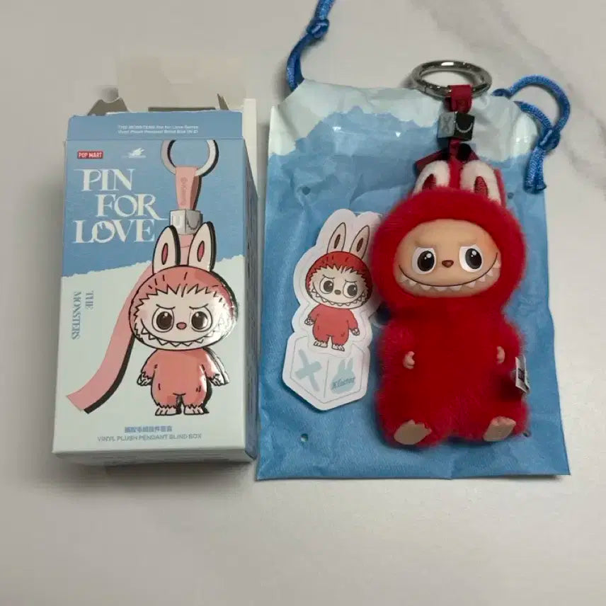 팝마트 라부부 내마음속 비밀번호 빨강 X