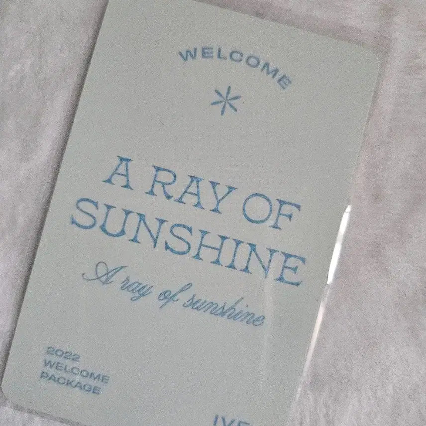 IVE아이브 2022 시즌그리팅 포카 -유진-