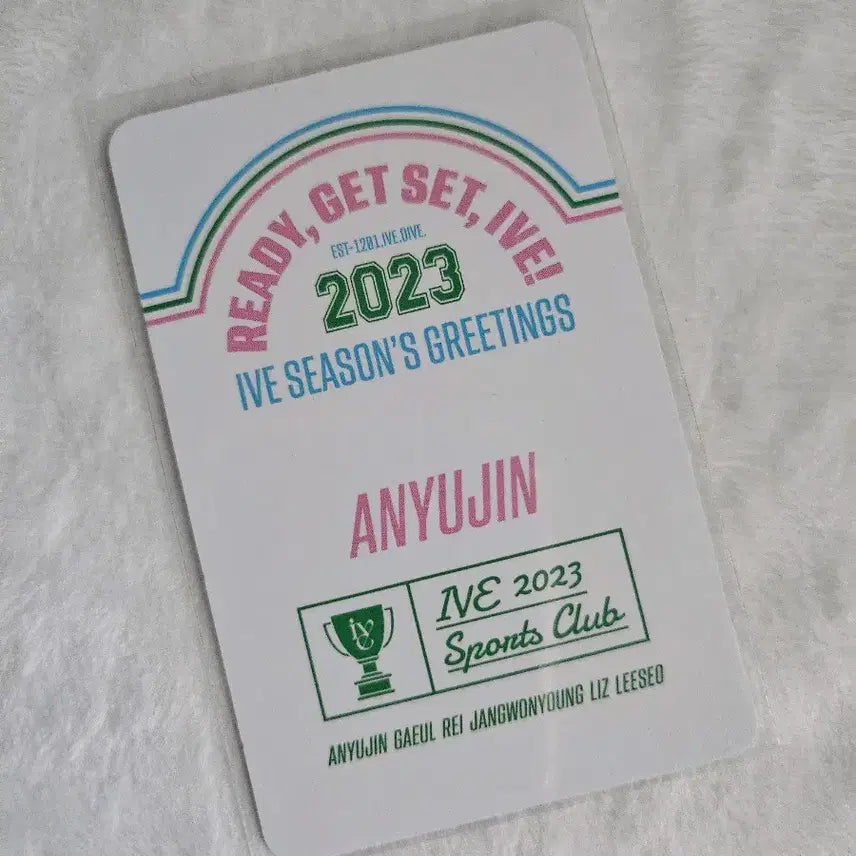 IVE아이브 2023시즌그리팅 포카 -유진-