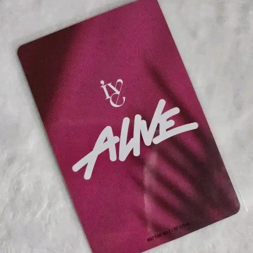 IVE아이브 ALIVE얼라이브 일본 앨포 -유진-