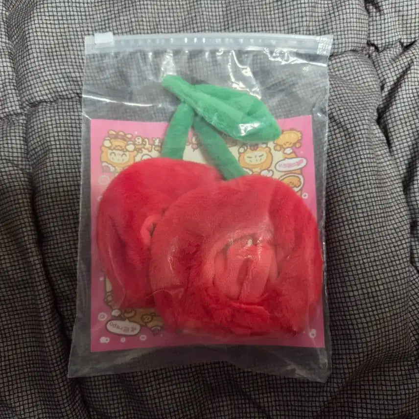 10cm 인형용 체리모자