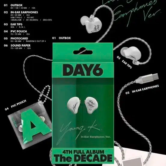 데이식스 인이어반 영케이