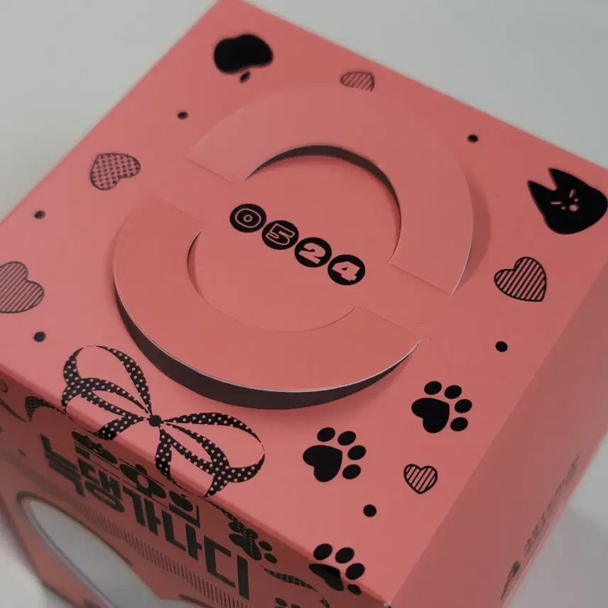 플레이브 은호 생일 케이크 상자