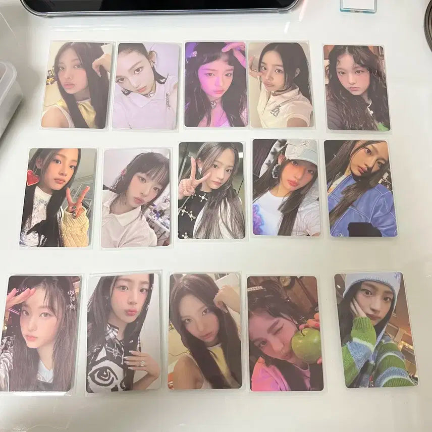 뉴진스 포카 15장 일괄