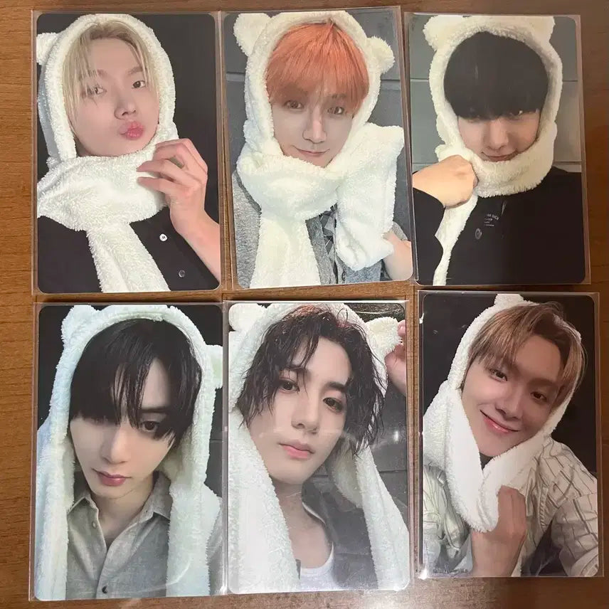 보넥도 디액션 카카오톡 특전 포카 성호 리우 재현 태산 이한 운학