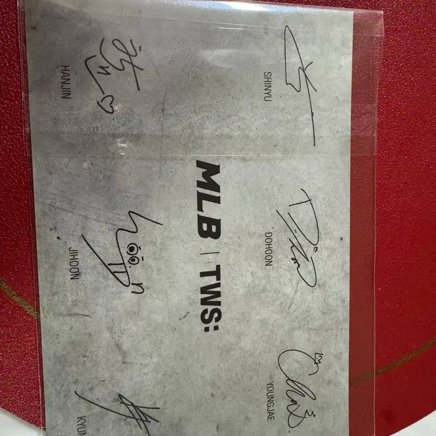 미개봉 투어스 mlb 엽서 판매합니다