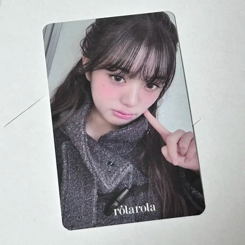 아이브 장원영 로라로라 포토카드 포카 양도 판매