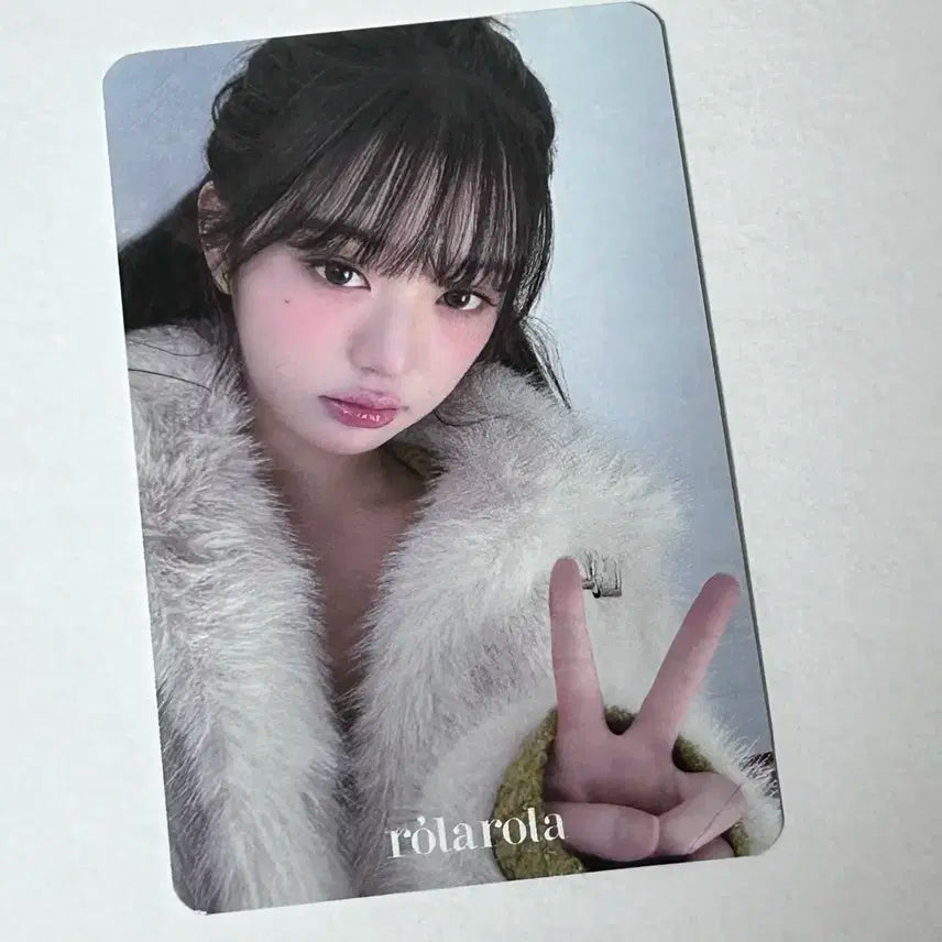 아이브 장원영 로라로라 포토카드 포카 양도 판매