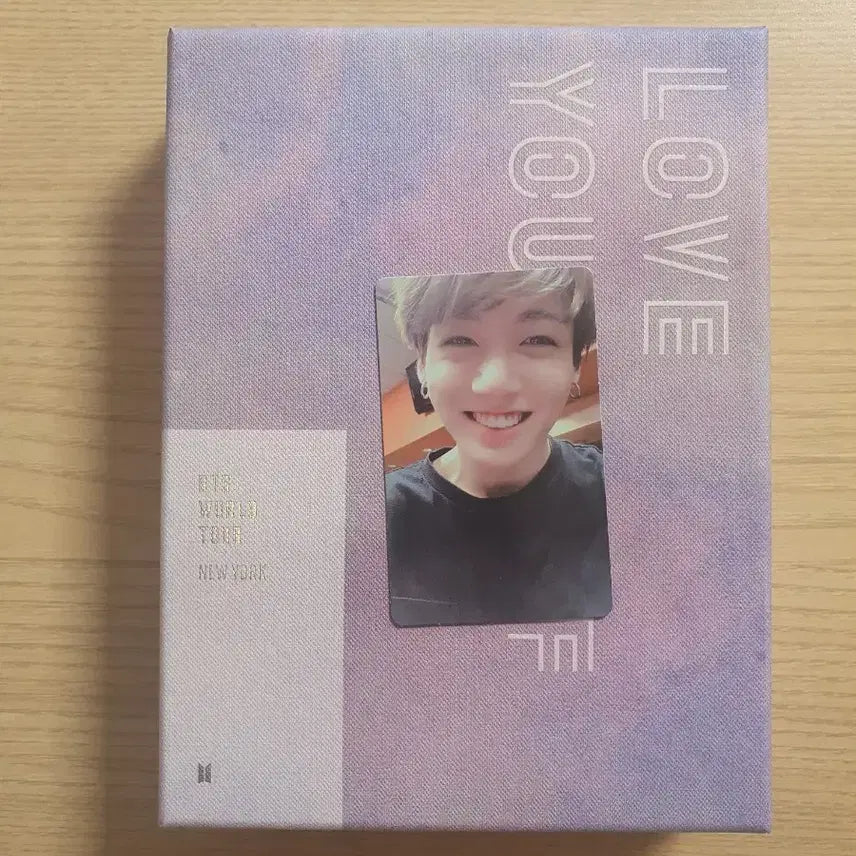 방탄소년단 러브유어셀프 뉴욕 DVD + 정국 포카