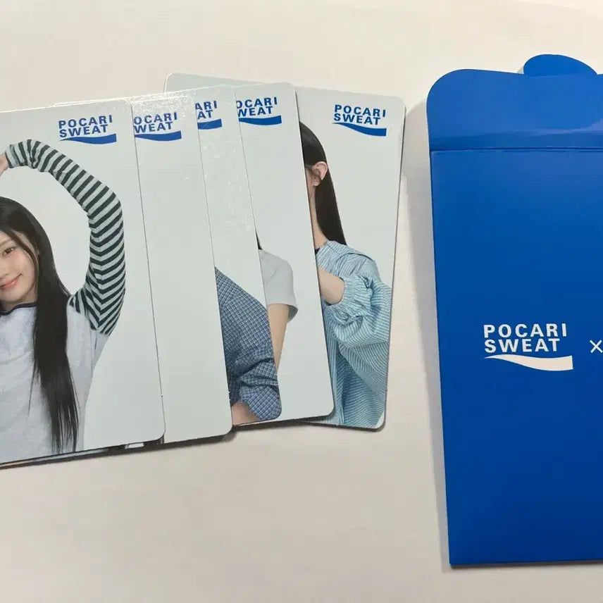 아일릿 포카리스웨트 엽서&박스